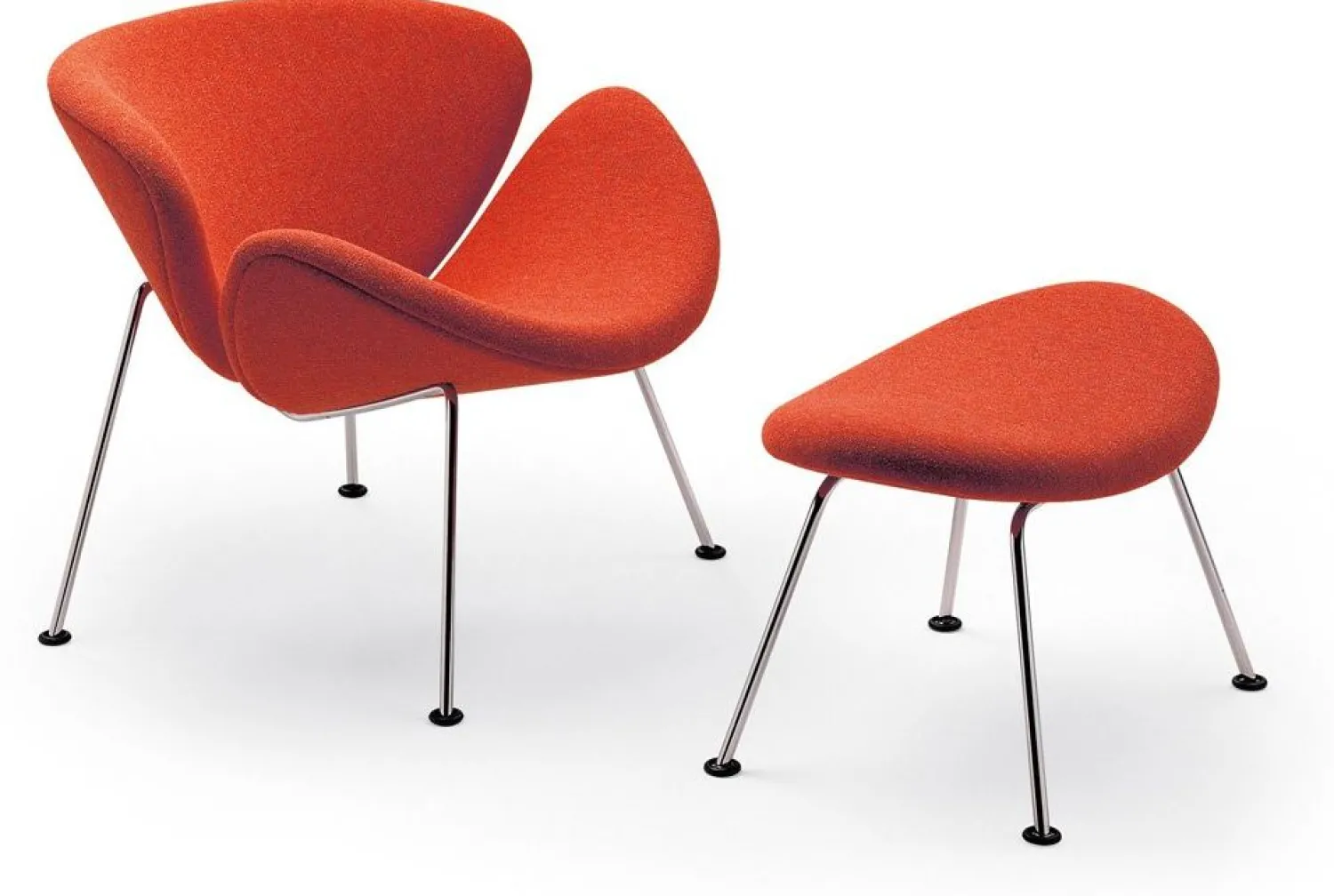 Design Fauteuils-Artifort Orange Slice Fauteuil Light Grey