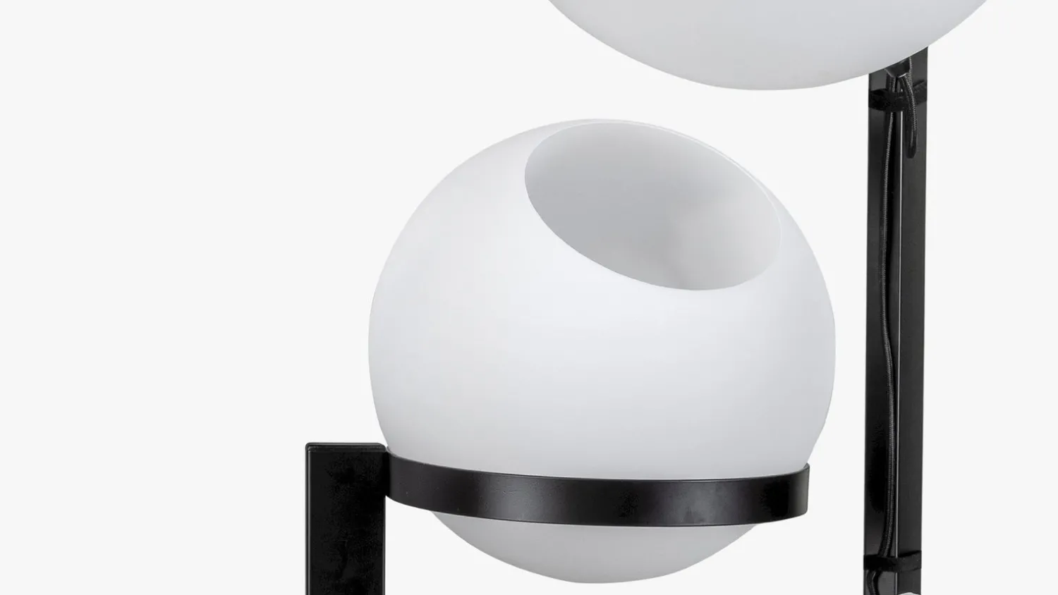 Vloerlampen|Vloerlampen-Eijerkamp Collectie Orb Vloerlamp Wit
