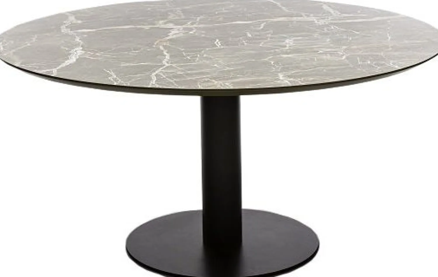 Ronde Eettafels-Metaform Orfis Eettafel Bruin