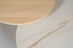 Ronde Bijzettafels-Eijerkamp Collectie Osaka Bijzettafel Natural Oak