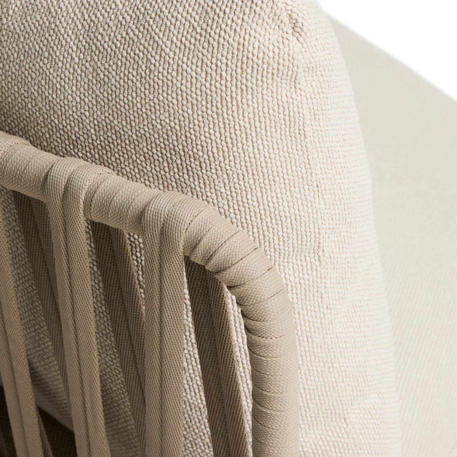 Tuinbanken-Kave Home Osani Tuinbank Ecru, Taupe