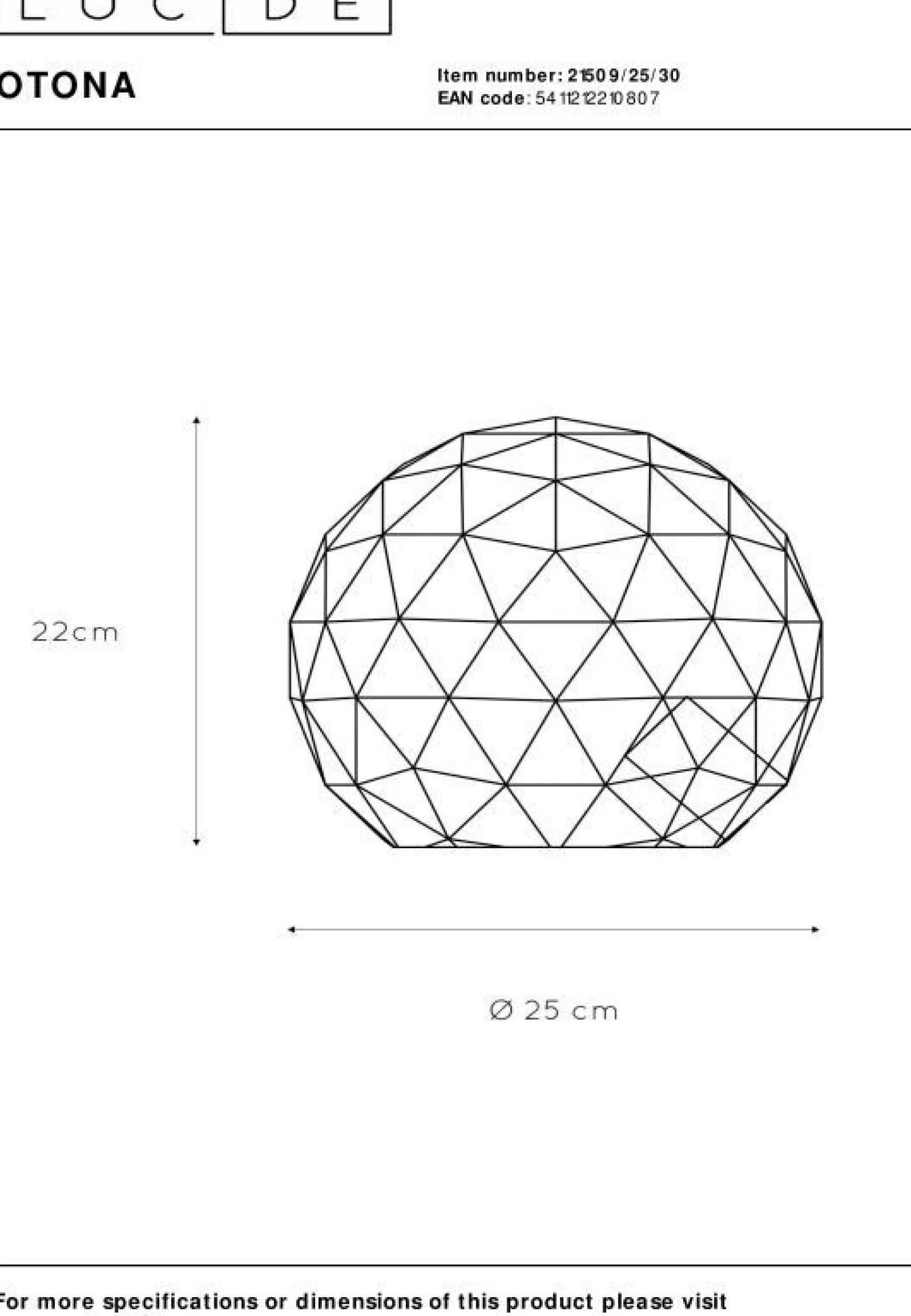Moderne Tafellampen|Tafellampen-Lucide Otona Tafellamp Zwart