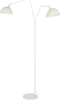Vloerlampen|Vloerlampen-Trendhopper Otta Vloerlamp Creme