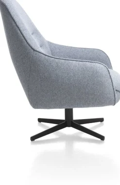 Draaifauteuils-XOOON Oviedo Fauteuil Sky Blue
