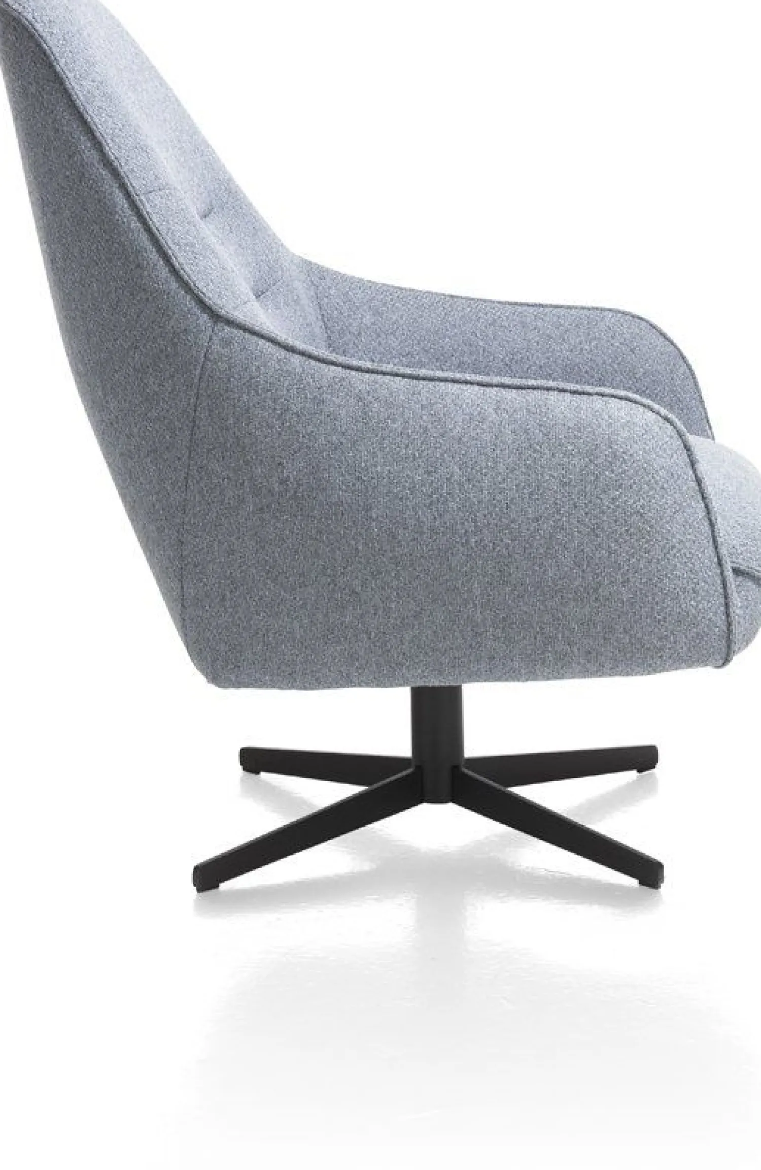 Draaifauteuils-XOOON Oviedo Fauteuil Sky Blue