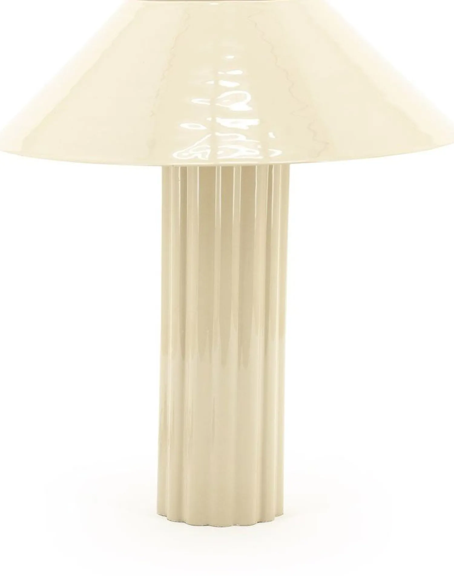 Snoerloze Tafellampen|Tafellampen-By Boo Pallas Tafellamp Beige