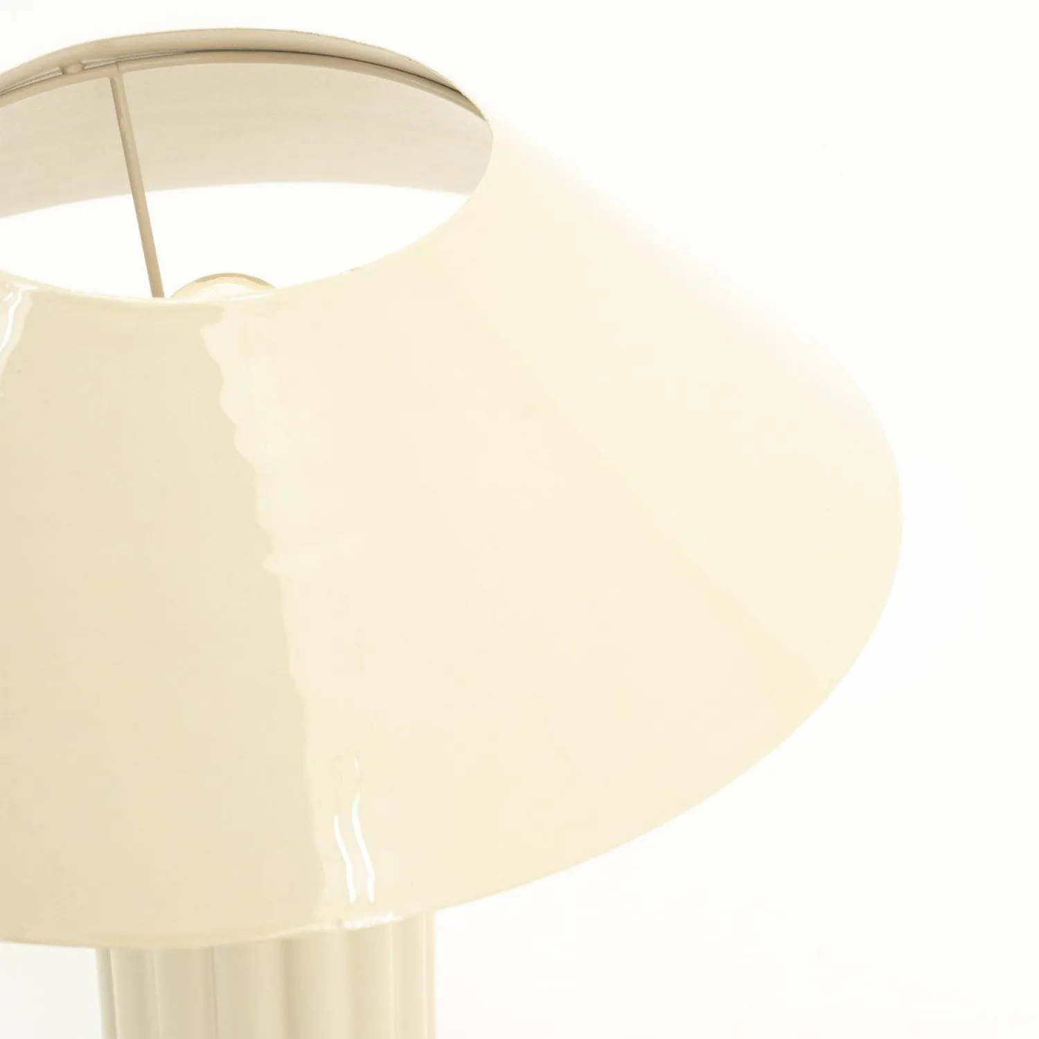 Snoerloze Tafellampen|Tafellampen-By Boo Pallas Tafellamp Beige