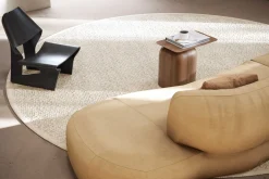 Vloerkleden|Wollen Vloerkleden-Brinker Carpets Pallio Ajour Black Vloerkleed Creme, Naturel