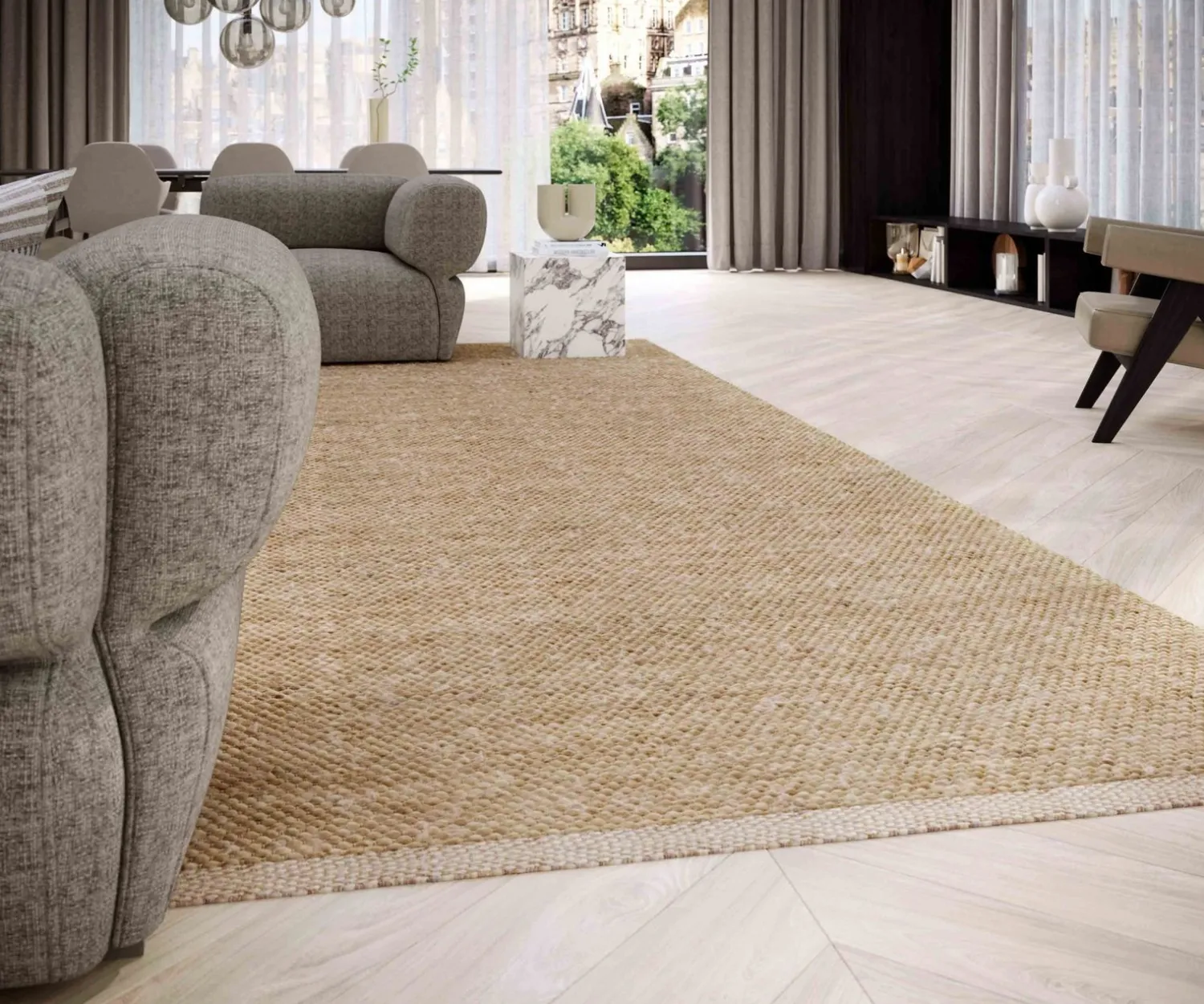 Vloerkleden|Wollen Vloerkleden-Brinker Carpets Pallio Rustica Vloerkleed Roze