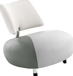 Leren Fauteuils|Ronde Fauteuils-Leolux Pallone Fauteuil Multi