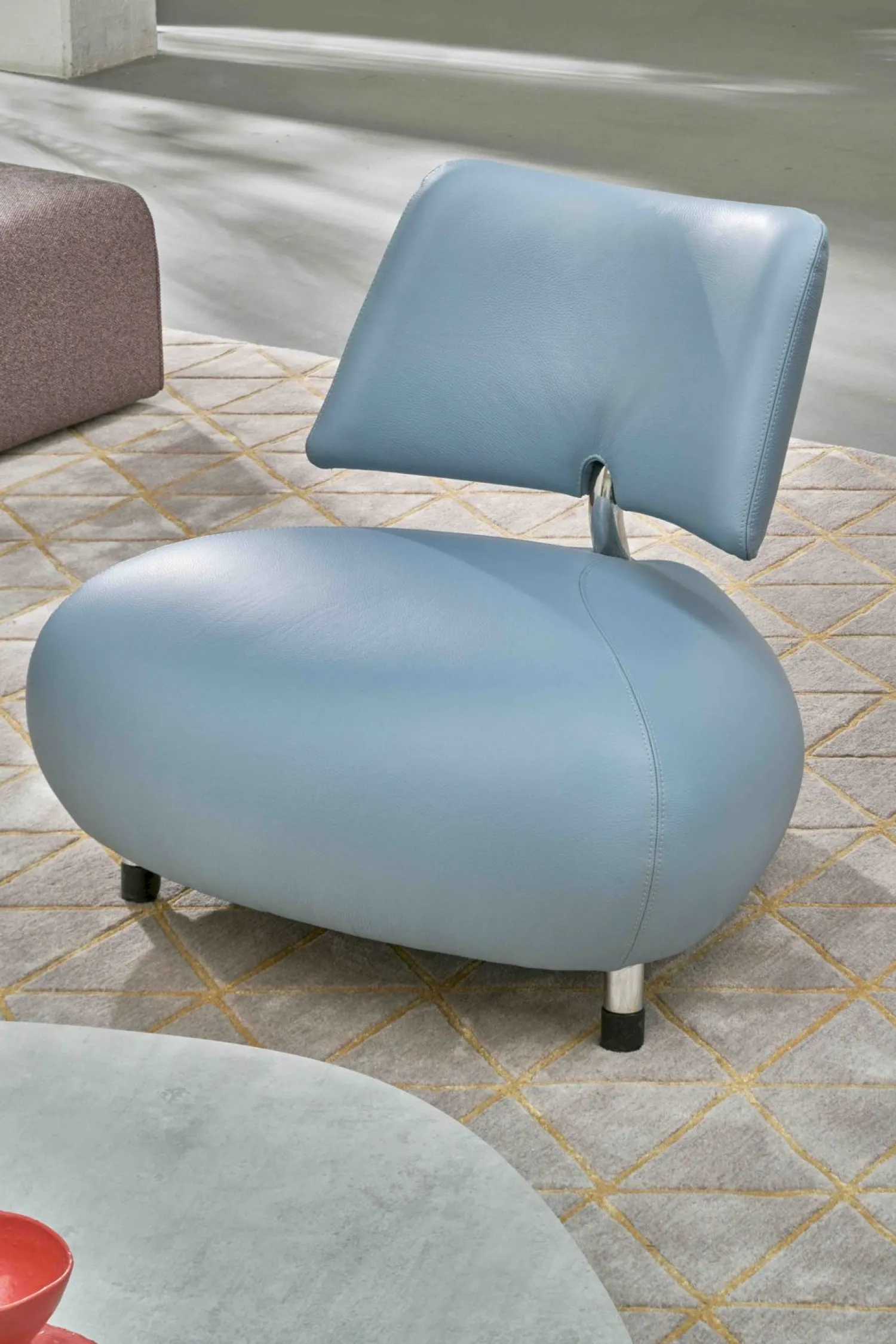 Leren Fauteuils|Design Fauteuils-Leolux Pallone Ma Fauteuil Senso
