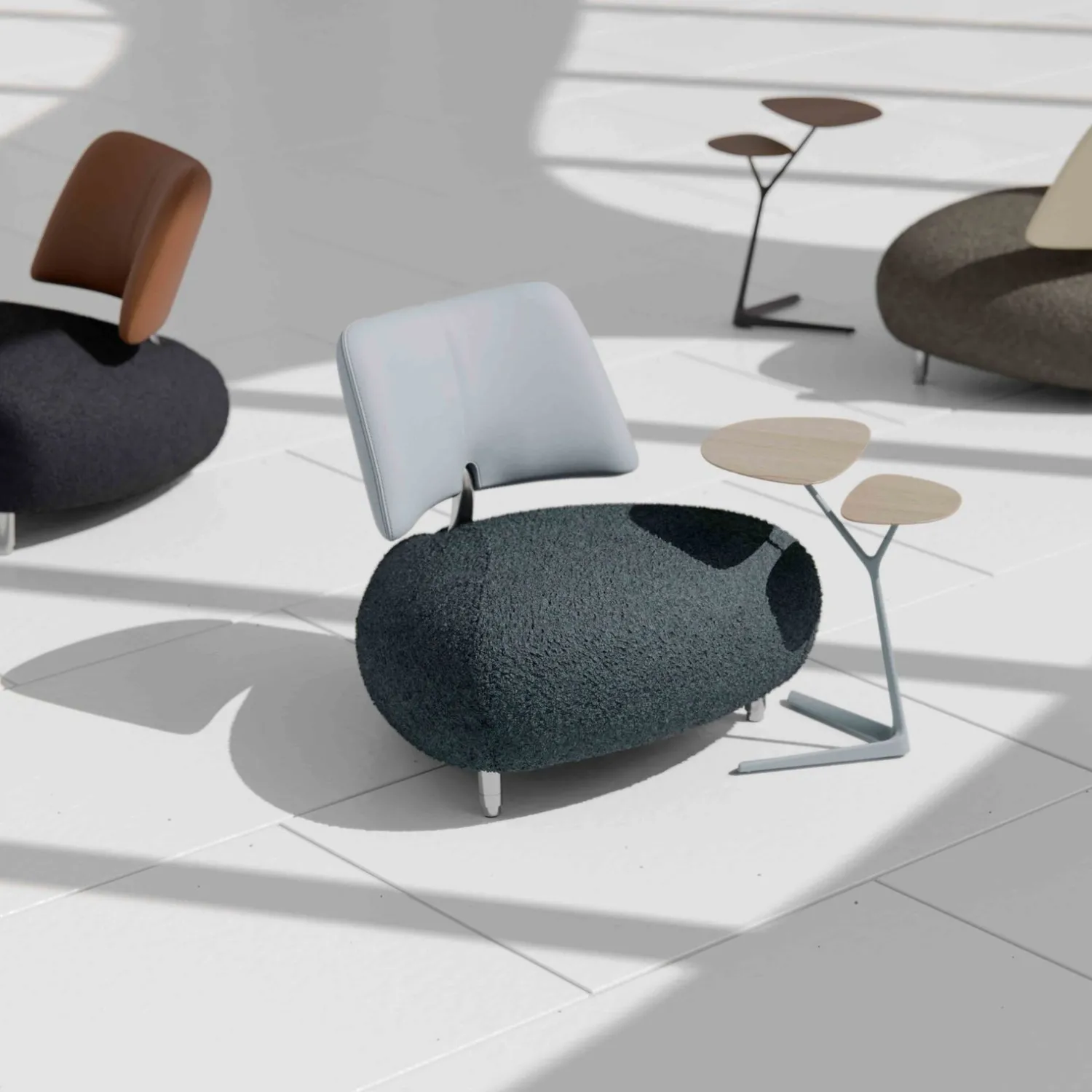 Design Fauteuils-Leolux Pallone Ma Soft Fauteuil Amber