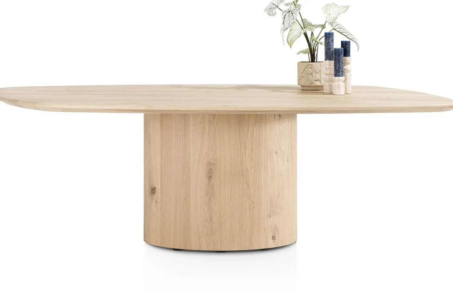 Organische Eettafels-XOOON Palma Eettafel Naturel