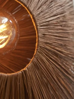 Wandlampen|Wandlampen-Good&Mojo Panama L Wandlamp Brown