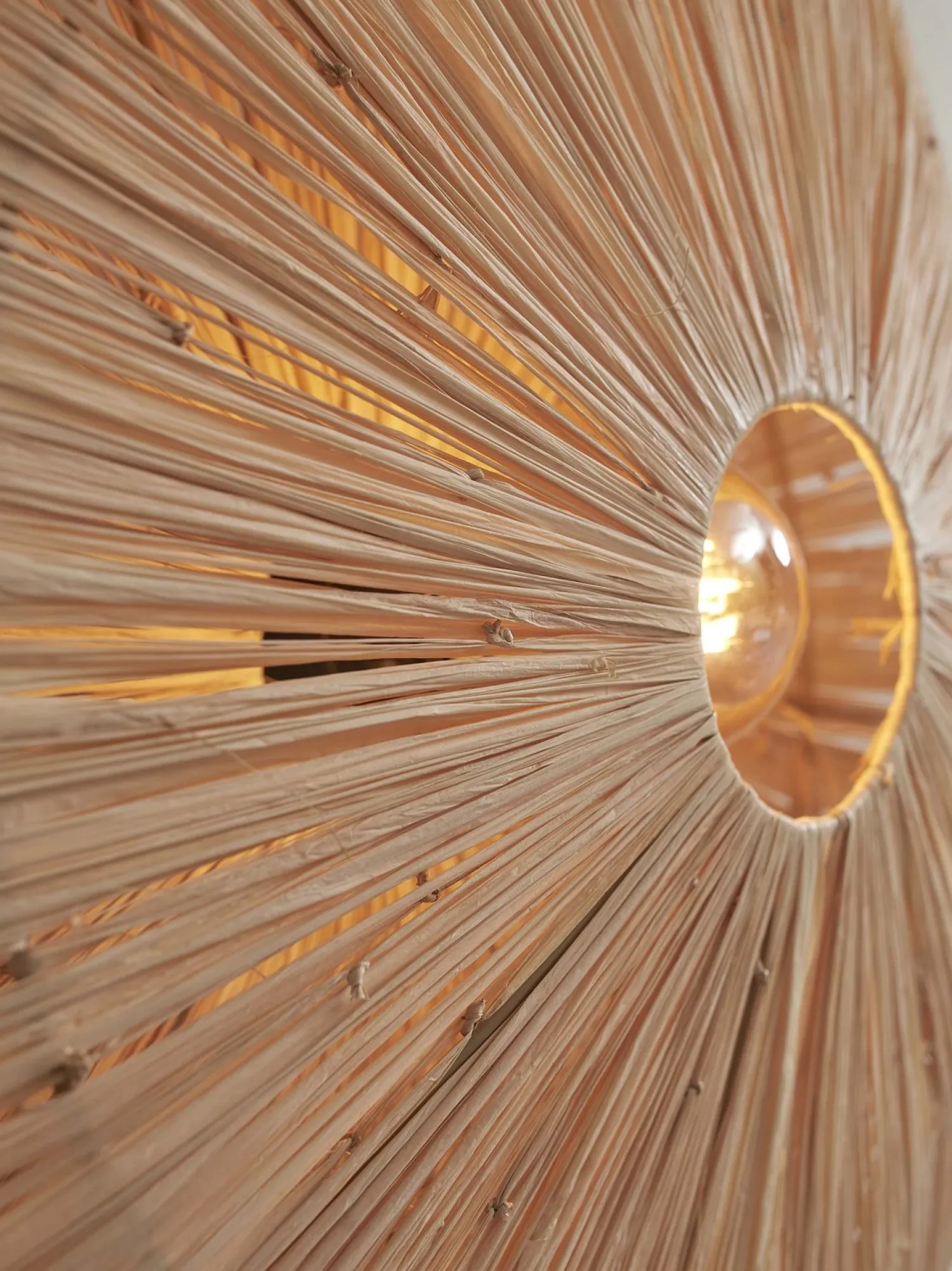 Wandlampen|Wandlampen-Good&Mojo Panama L Wandlamp Natural