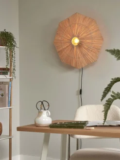 Wandlampen|Wandlampen-Good&Mojo Panama L Wandlamp Natural