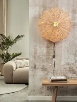 Wandlampen|Wandlampen-Good&Mojo Panama L Wandlamp Natural