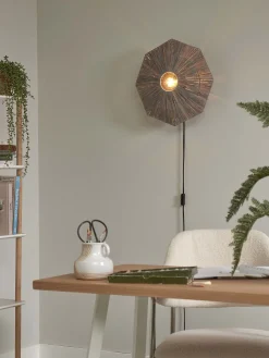 Wandlampen|Wandlampen-Good&Mojo Panama S Wandlamp Grey