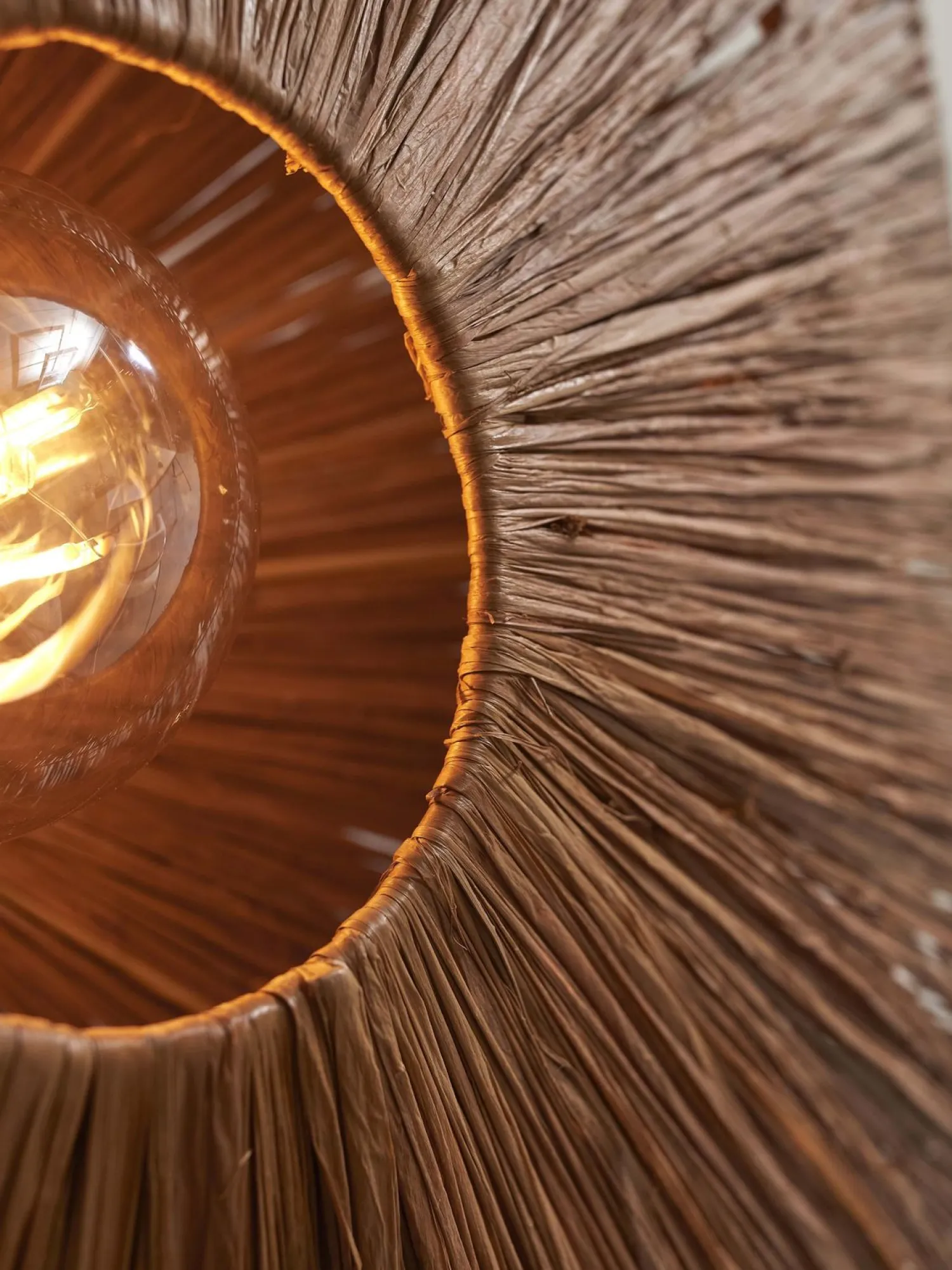 Wandlampen|Wandlampen-Good&Mojo Panama S Wandlamp Brown