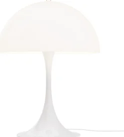 Design Tafellampen|Tafellampen-Louis Poulsen Panthella Tafellamp White Opal