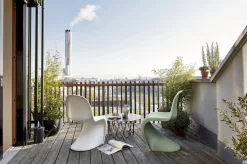 Design Stoelen|Eetkamerstoelen Zonder Armleuning-Vitra Panton Eetkamerstoel Wit
