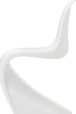 Design Stoelen|Eetkamerstoelen Zonder Armleuning-Vitra Panton Eetkamerstoel Wit