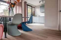 Design Stoelen|Eetkamerstoelen Zonder Armleuning-Vitra Panton Eetkamerstoel Soft Mint