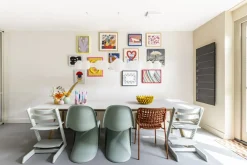 Design Stoelen|Eetkamerstoelen Zonder Armleuning-Vitra Panton Eetkamerstoel Soft Mint
