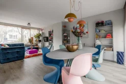 Design Stoelen|Eetkamerstoelen Zonder Armleuning-Vitra Panton Eetkamerstoel Soft Mint