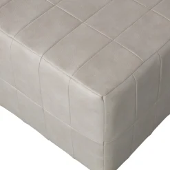 Poefjes & Krukjes-WOOOD Patchwork Poef Natural