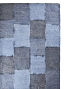 Vloerkleden-By Boo Patchwork Vloerkleed Blue