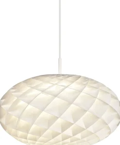 Design Hanglampen|Design Hanglampen-Louis Poulsen Patera Oval Hanglamp White Matt