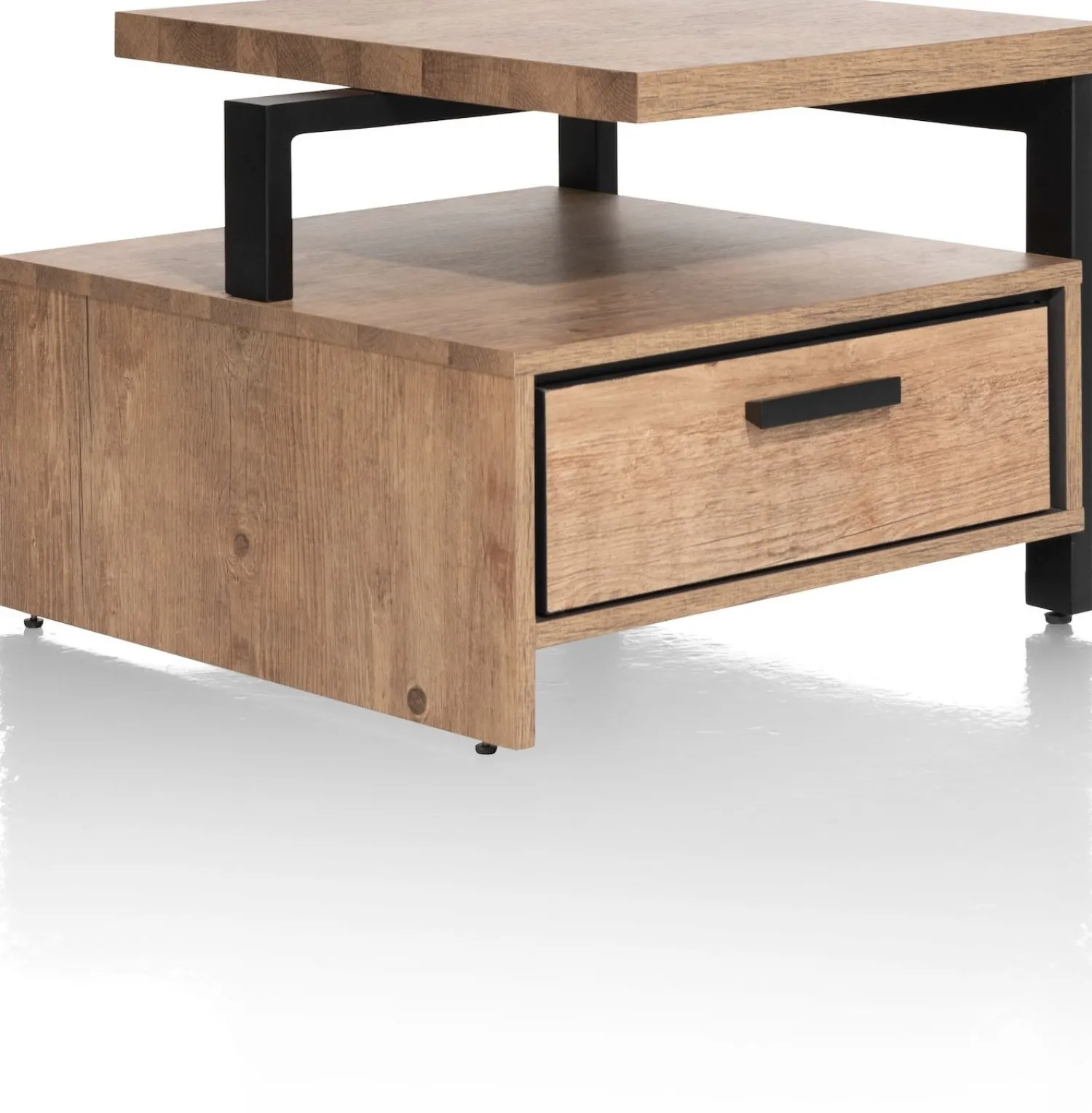 Houten Bijzettafels-Henders en Hazel Pavarotti Bijzettafel Naturel
