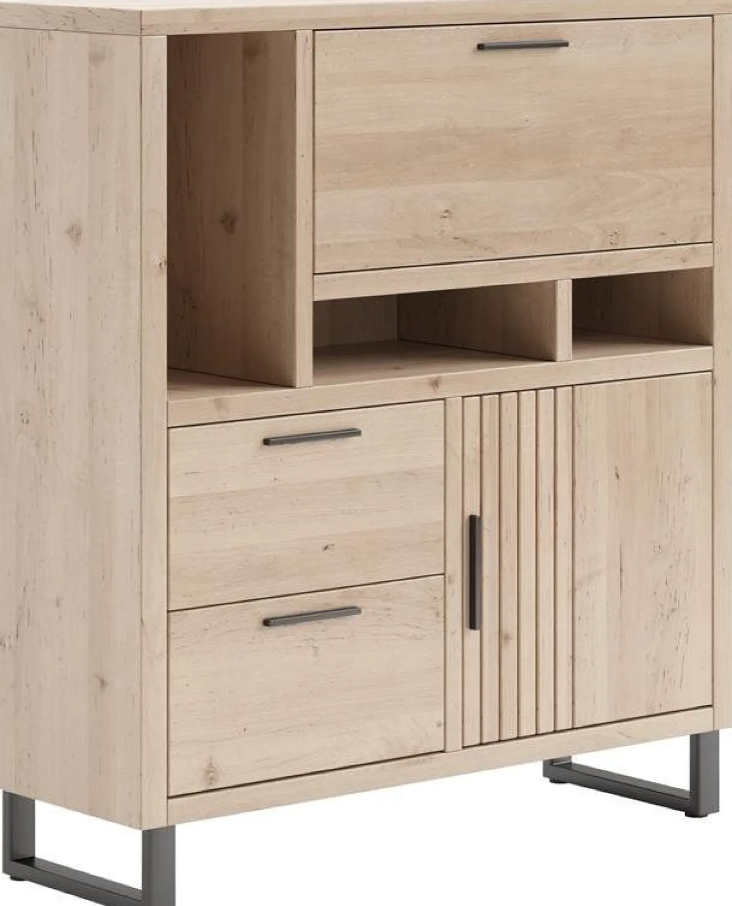 Opbergkasten|Opbergkasten-Henders en Hazel Pavie Highboard Natural