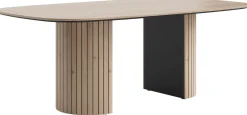 Houten Eettafels|Ovale Eettafels-Henders en Hazel Pavie Eettafel Natural