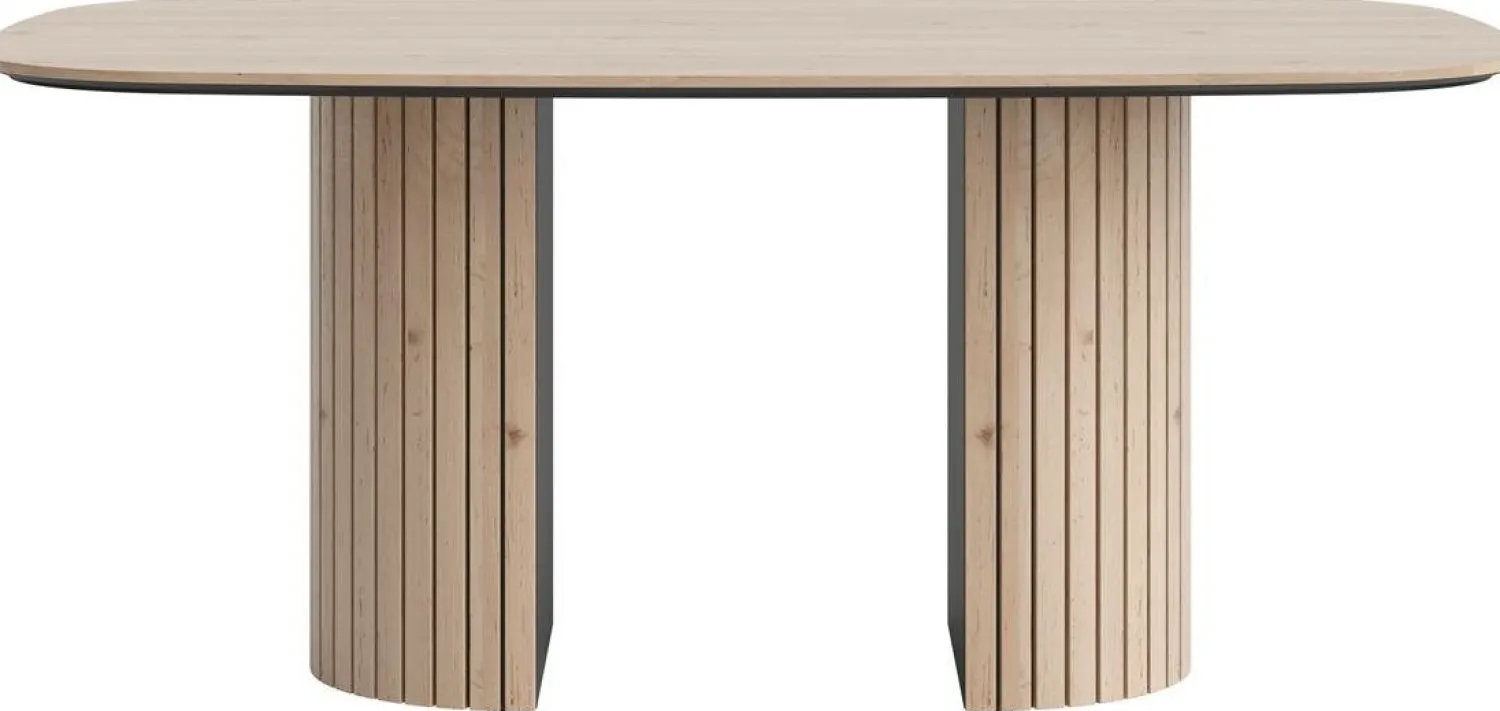 Houten Eettafels|Ovale Eettafels-Henders en Hazel Pavie Eettafel Natural