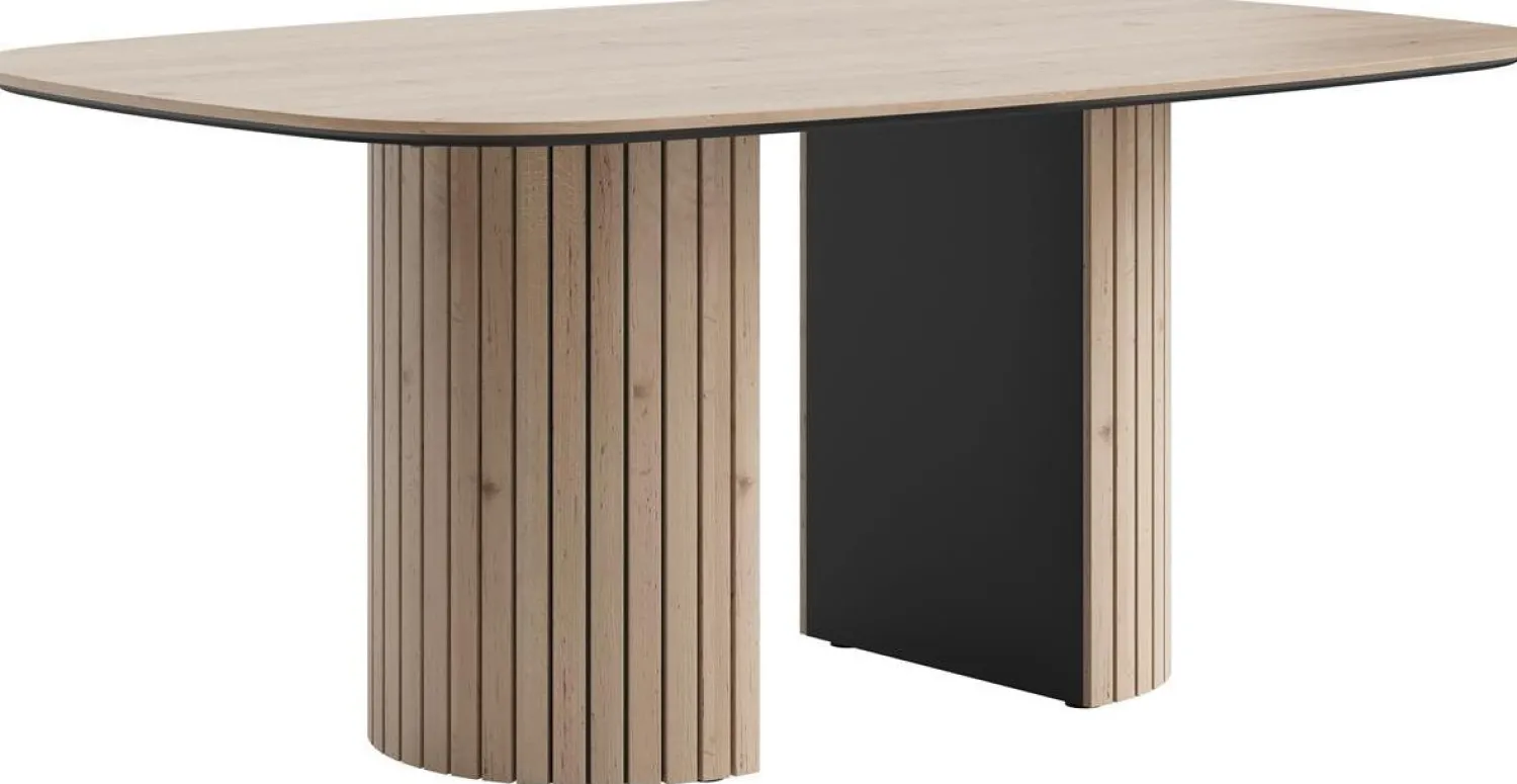 Houten Eettafels|Ovale Eettafels-Henders en Hazel Pavie Eettafel Natural