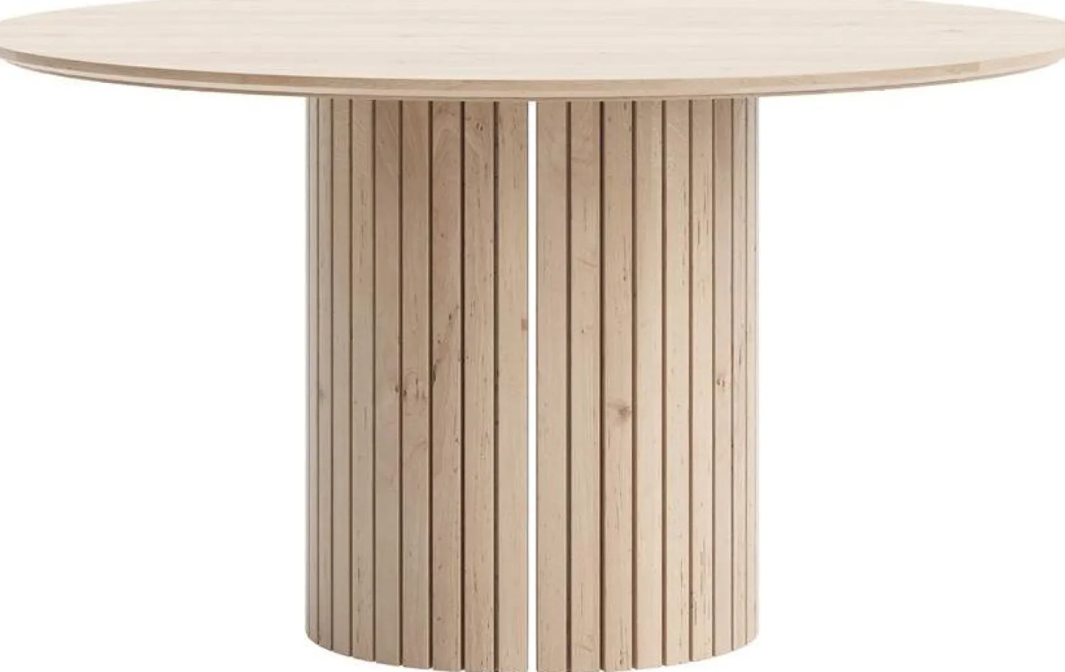 Houten Eettafels|Ronde Eettafels-Henders en Hazel Pavie Rond Eettafel Natural