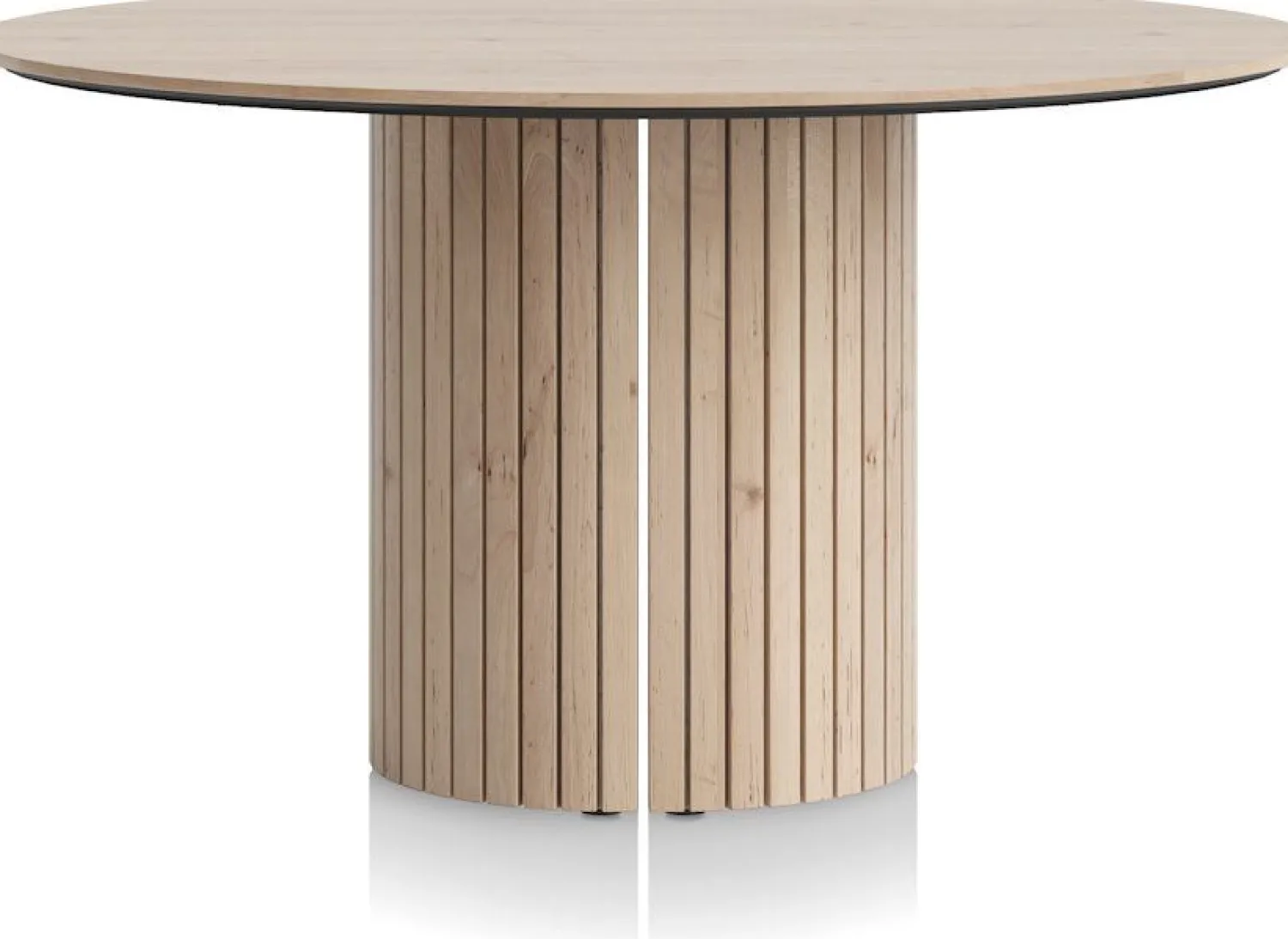 Houten Eettafels|Ronde Eettafels-Henders en Hazel Pavie Rond Eettafel Natural