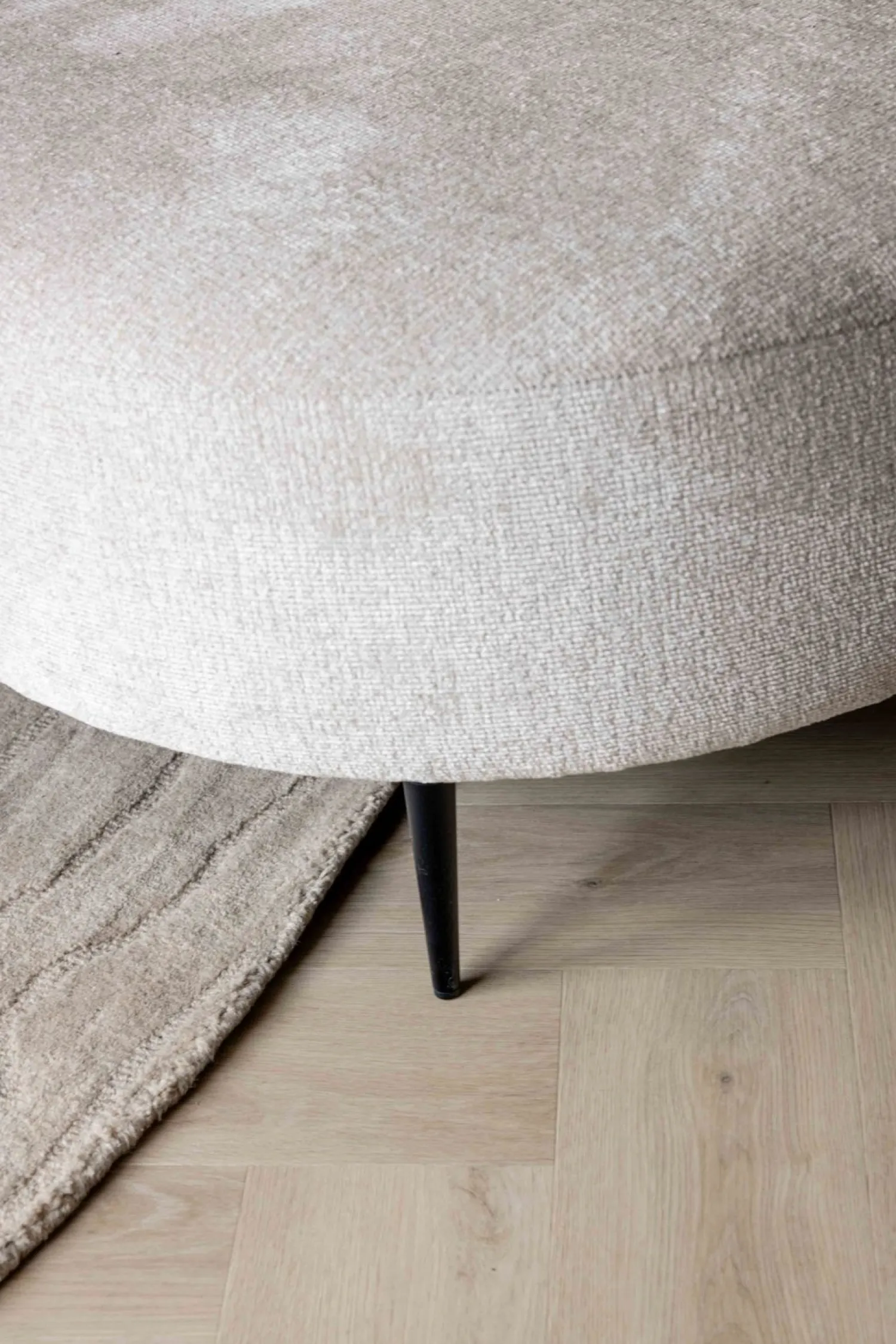 Vloerkleden|Organische Vloerkleden-By Boo Pebble Vloerkleed Beige