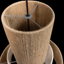Hanglampen|Hanglampen-WOOOD Pelle Hanglamp Naturel