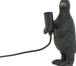 Tafellampen|Tafellampen-Trendhopper Penguin Tafellamp Mat Zwart