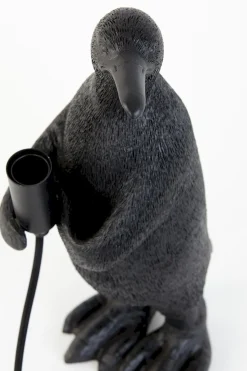 Tafellampen|Tafellampen-Trendhopper Penguin Tafellamp Mat Zwart