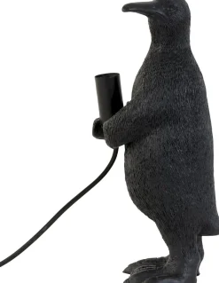 Tafellampen|Tafellampen-Trendhopper Penguin Tafellamp Mat Zwart