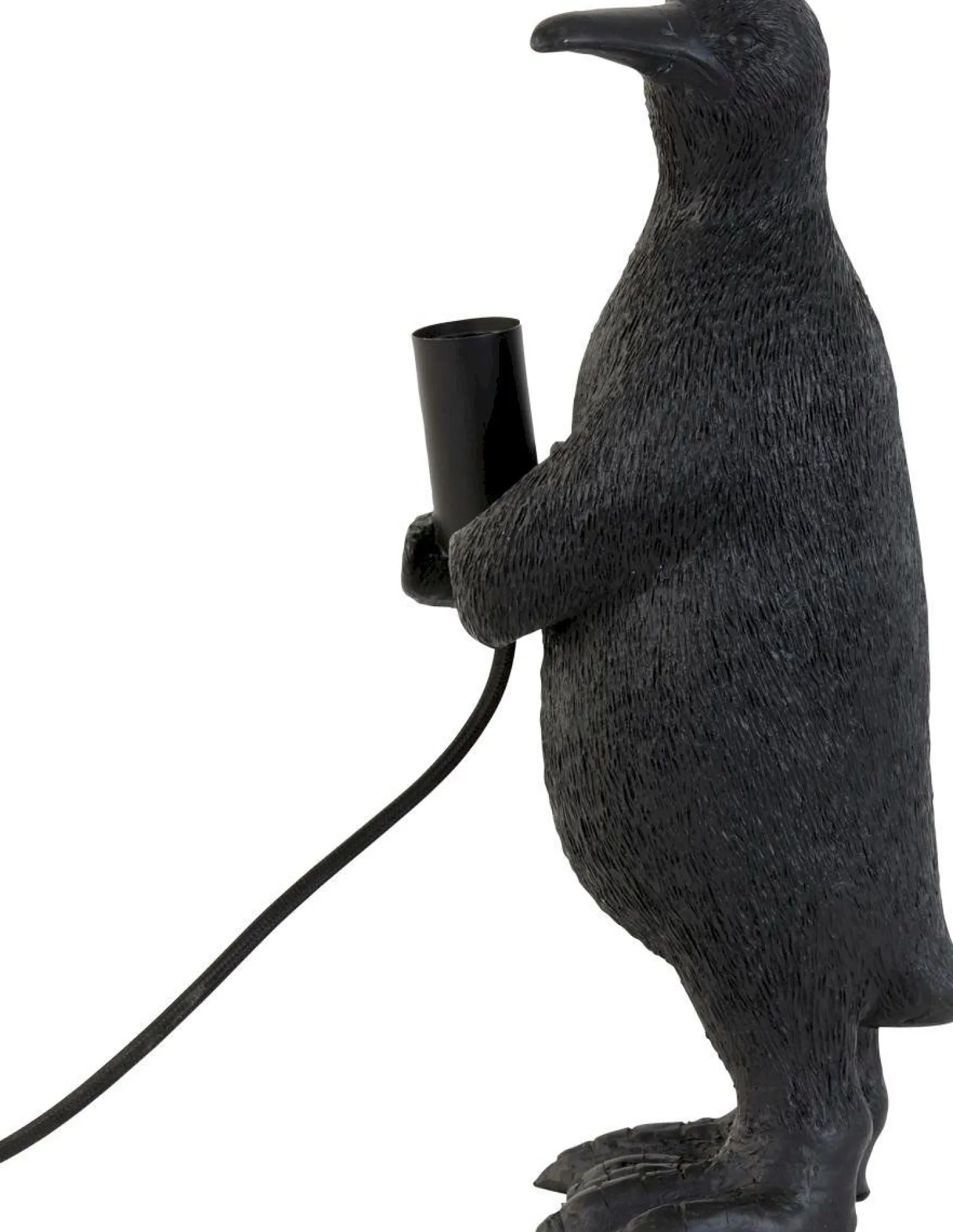 Tafellampen|Tafellampen-Trendhopper Penguin Tafellamp Mat Zwart