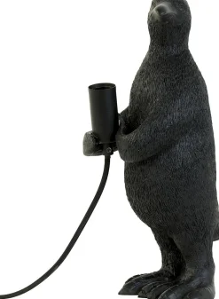 Tafellampen|Tafellampen-Trendhopper Penguin Tafellamp Mat Zwart