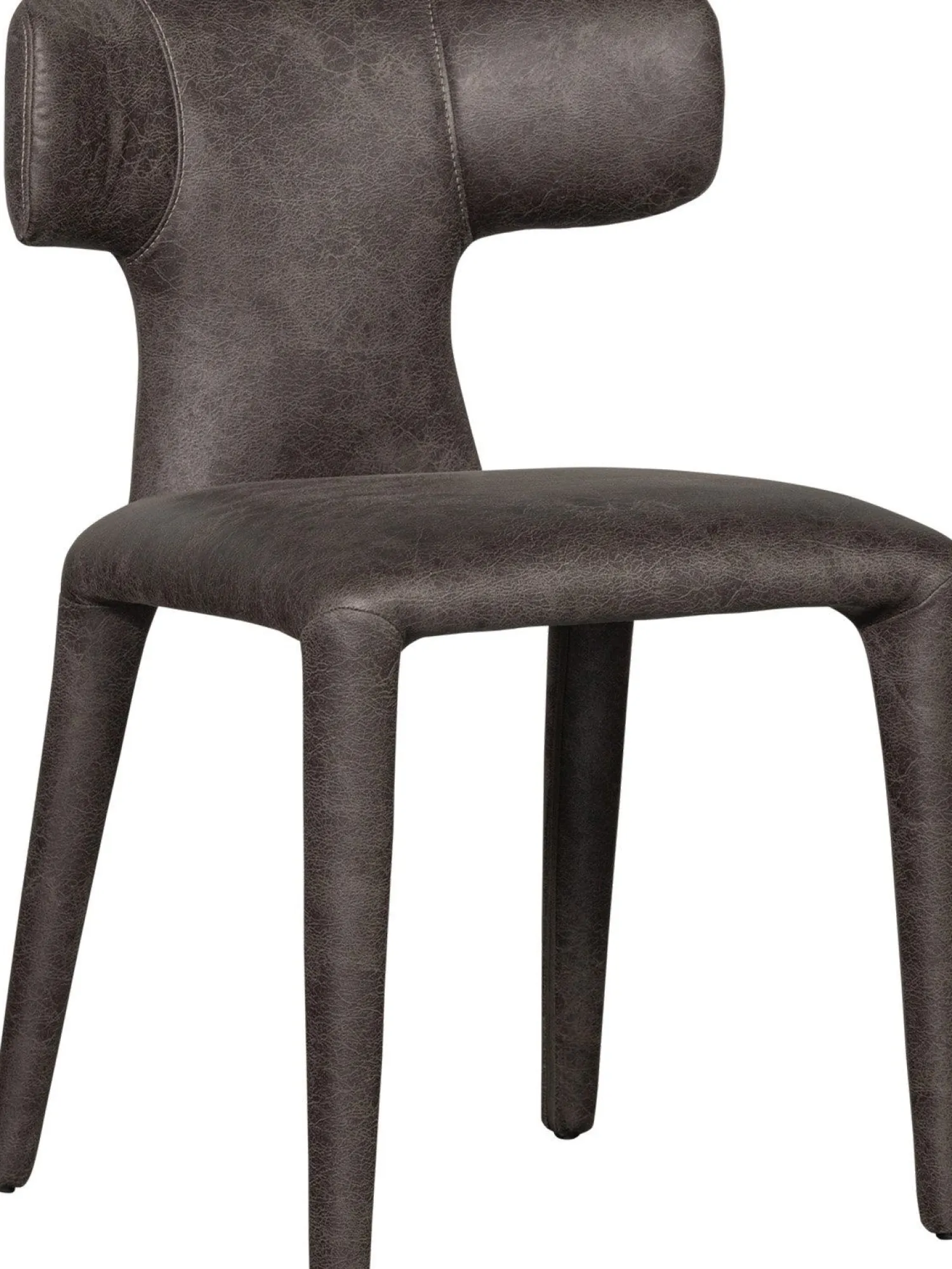 Eetkamerstoelen Zonder Armleuning-WOOOD Permit Eetkamerstoel Black, Grey