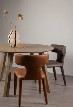 Eetkamerstoelen Zonder Armleuning-WOOOD Permit Eetkamerstoel Black, Grey