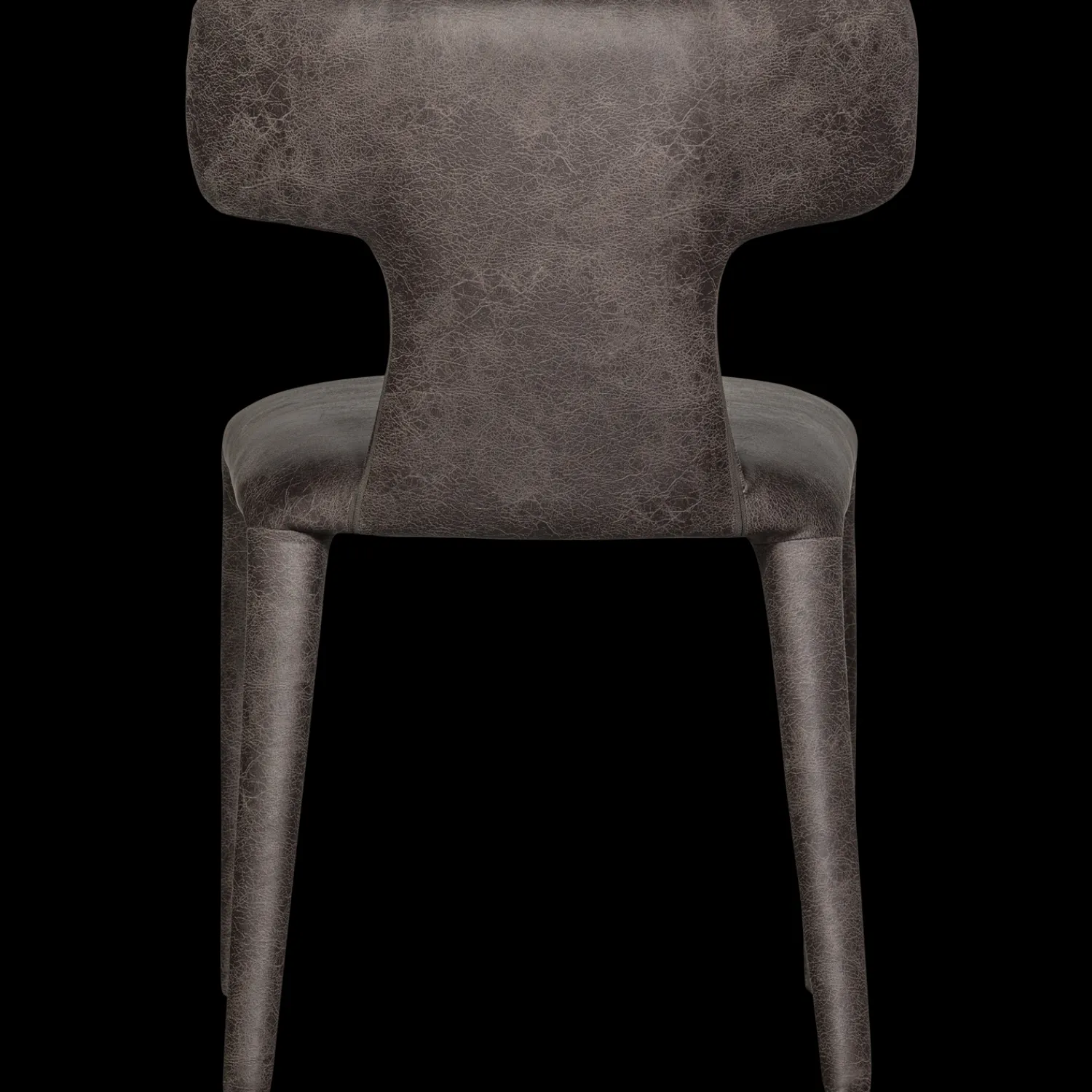 Eetkamerstoelen Zonder Armleuning-WOOOD Permit Eetkamerstoel Black, Grey
