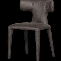 Eetkamerstoelen Zonder Armleuning-WOOOD Permit Eetkamerstoel Black, Grey